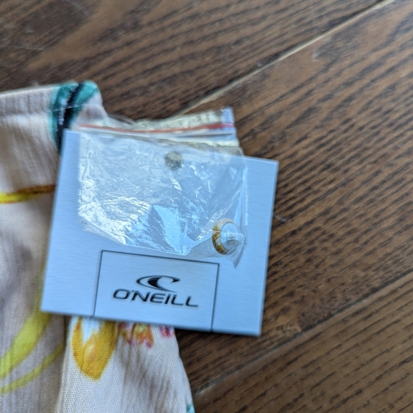 O'Neill baby doll camisole button down multicolor floral boho hippie women XS - Picture 4 of 10